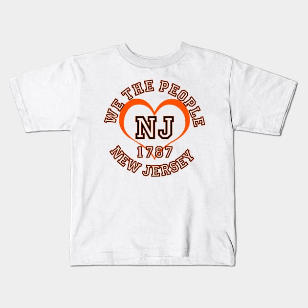 Show your New Jersey pride: New Jersey gifts and merchandise Kids T-Shirt by Gate4Media